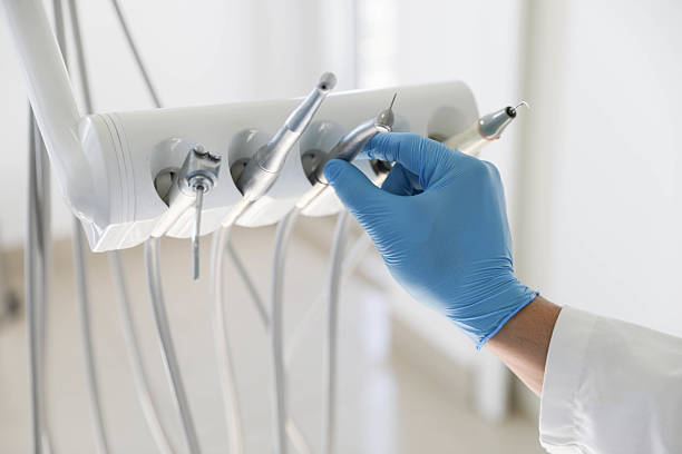 Professional Teeth Whitening technician working in Dobson, NC